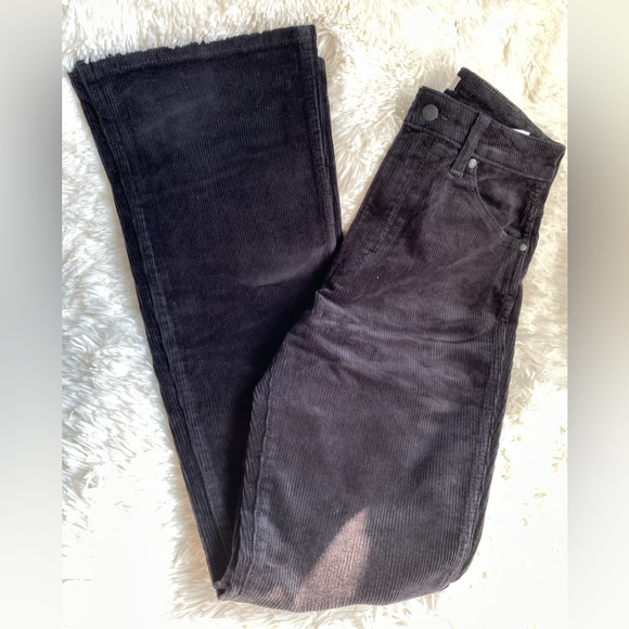 Wrangler Westward 626 High Rise Boot Corduroy Black Jeans Size 28x34 - Picture 12 of 12